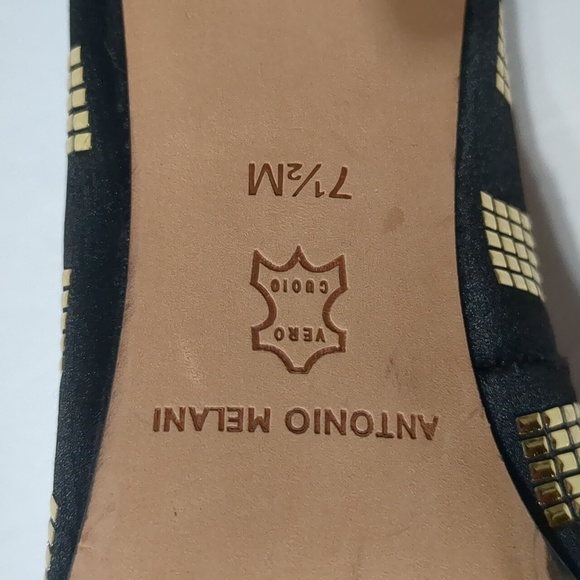 ANTONIO MELANI Vero Cuoio  heels shoes women 7.5 - Picture 11 of 12